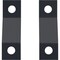 Ekena Millwork Premium Z-Brackets for Barn Door Track (set of 2), Dark Gray GB6001TZDG - alternate 1